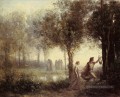 Orphée à la tête d’Eurydice des Enfers romantisme plein air Jean Baptiste Camille Corot